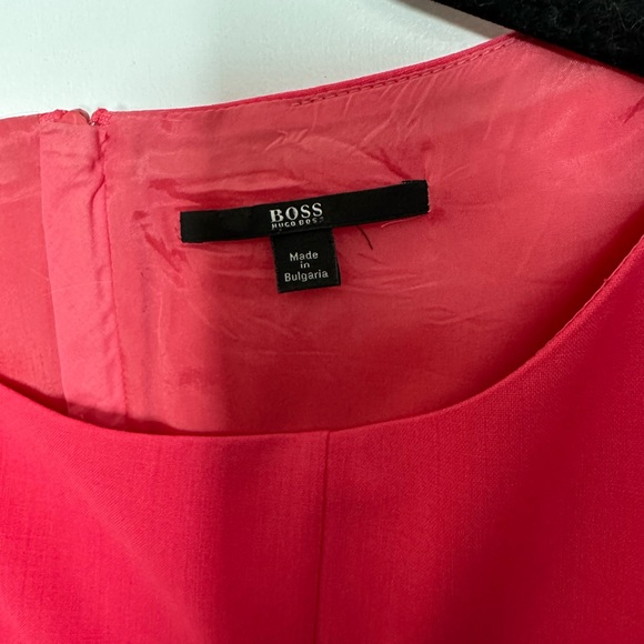 Barbiecore pink suiting dress Hugo Boss size 0 - Picture 4 of 5
